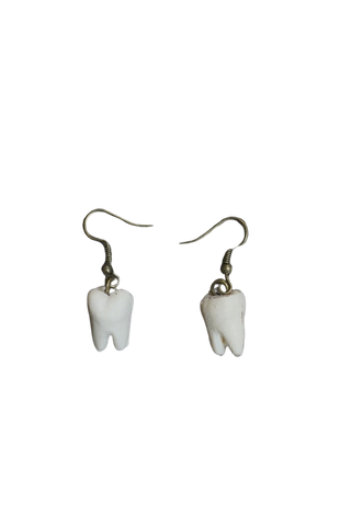 Rooted Teeth Earrings