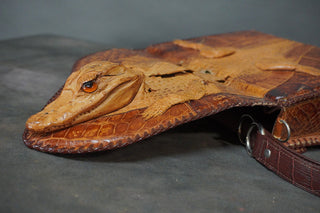 Vintage Midcentury Alligator Purse