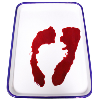Bloody Footprints Pair