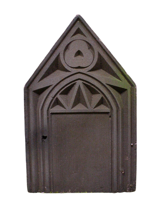 Deco Pointed Headstone