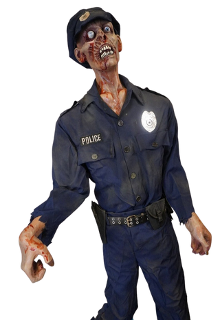 Officer Iggy Zombie Figure