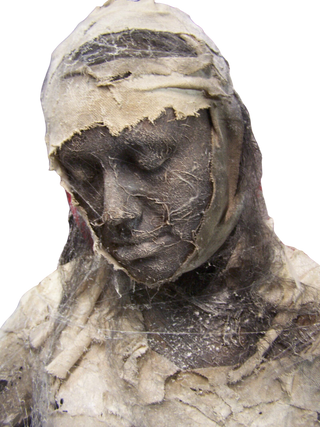 Queen Nefertiti Mummy Standing Body