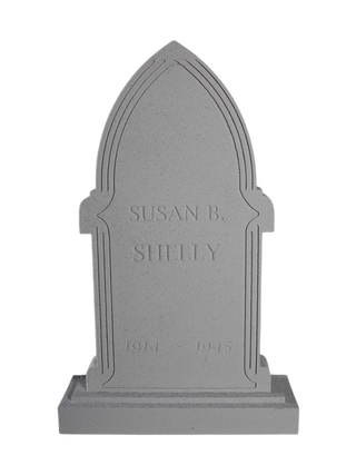 Susan Shelley Gothic Headstone