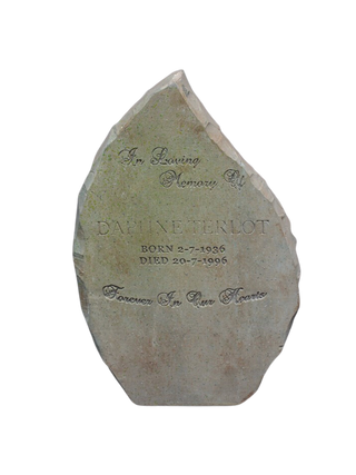 Teardrop Headstone