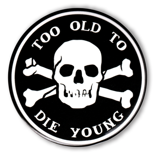Too Old to Die Young Magnet