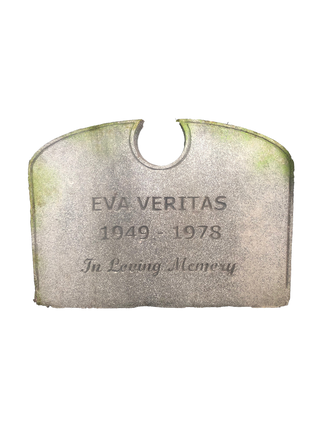 Veritas Headstone Prop