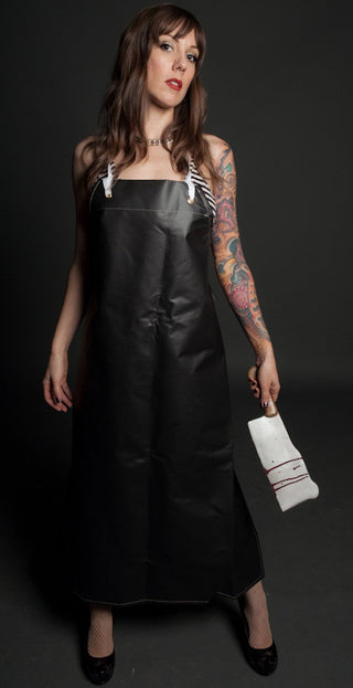 Butcher Apron - Ankle Length Rubberized Canvas