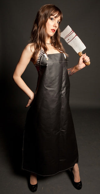 Butcher Apron - Ankle Length Rubberized Canvas