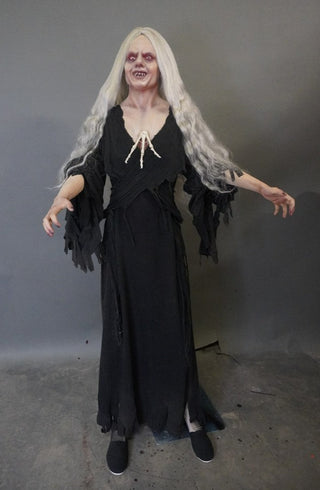 Gray Witch Figure