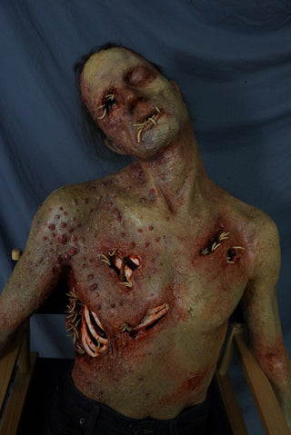 Maggot Infested Alan Half Anatomical Dummy