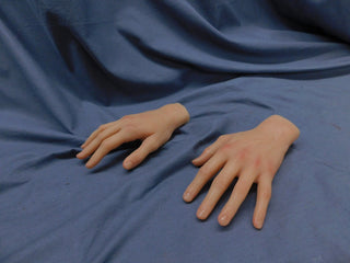 Poseable Silicone Slender Hands