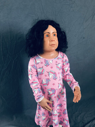 Poseable Girl Toddler Figure