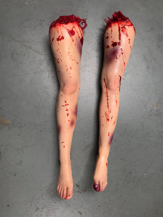 Bruised and Bloody Lucy Legs