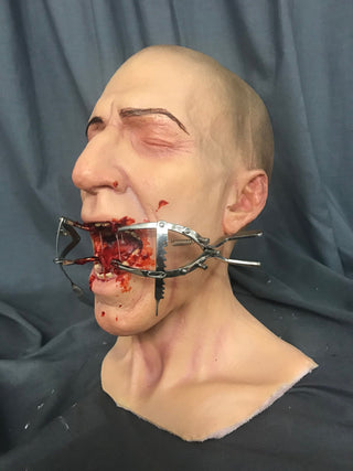 Martin Scream Head with  Mouth Gag