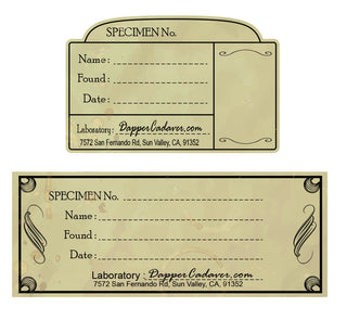 Vintage Labels Sheet