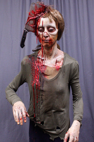 Meat Cleaver Morgan Zombie Figure