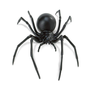 Realistic Rubber Large Black Widow Spider