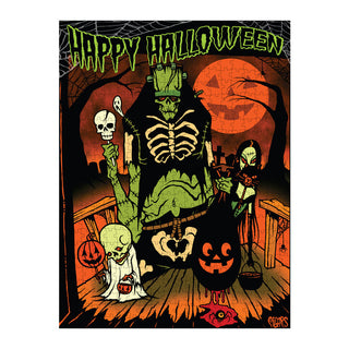 Toxictoons Happy Halloween 500pc Jigsaw Puzzle
