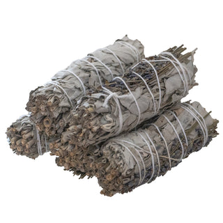 White Sage & French Lavender Smudge Sticks - 5 Pack