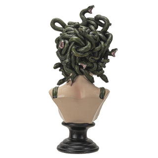 Medusa Bust with Light-Up LED Eyes