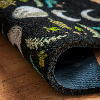 Dark Forest Moon Phase Doormat