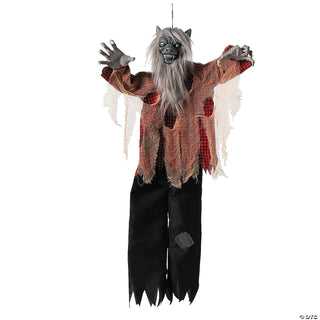 Animated Hanging Wolf