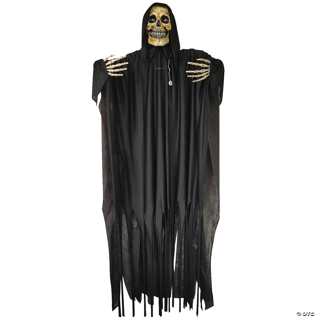 6 Ft Black Shaking Reaper – Dapper Cadaver Props