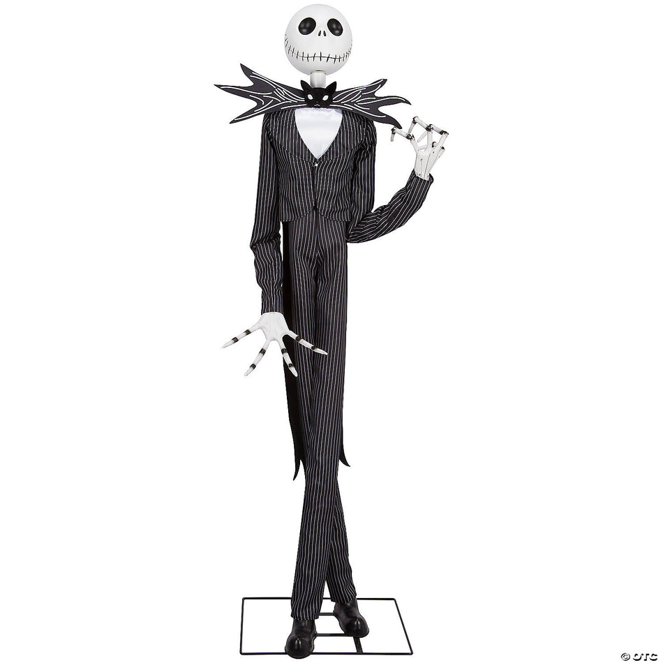 6.5 Ft Nightmare Before Christmas Animated Jack Skellington – Dapper ...