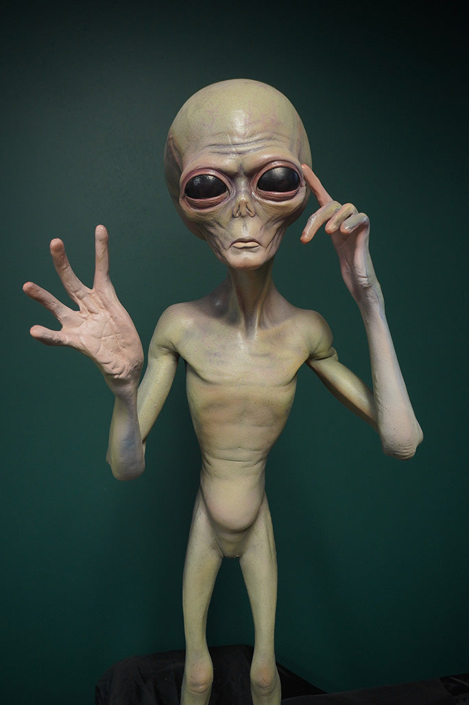 Alien Visitor Prop – Dapper Cadaver Props