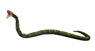 7ft Poseable Boa Snake Prop