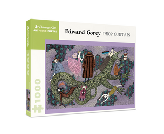 Edward Gorey Drop Curtain Jigsaw Puzzle