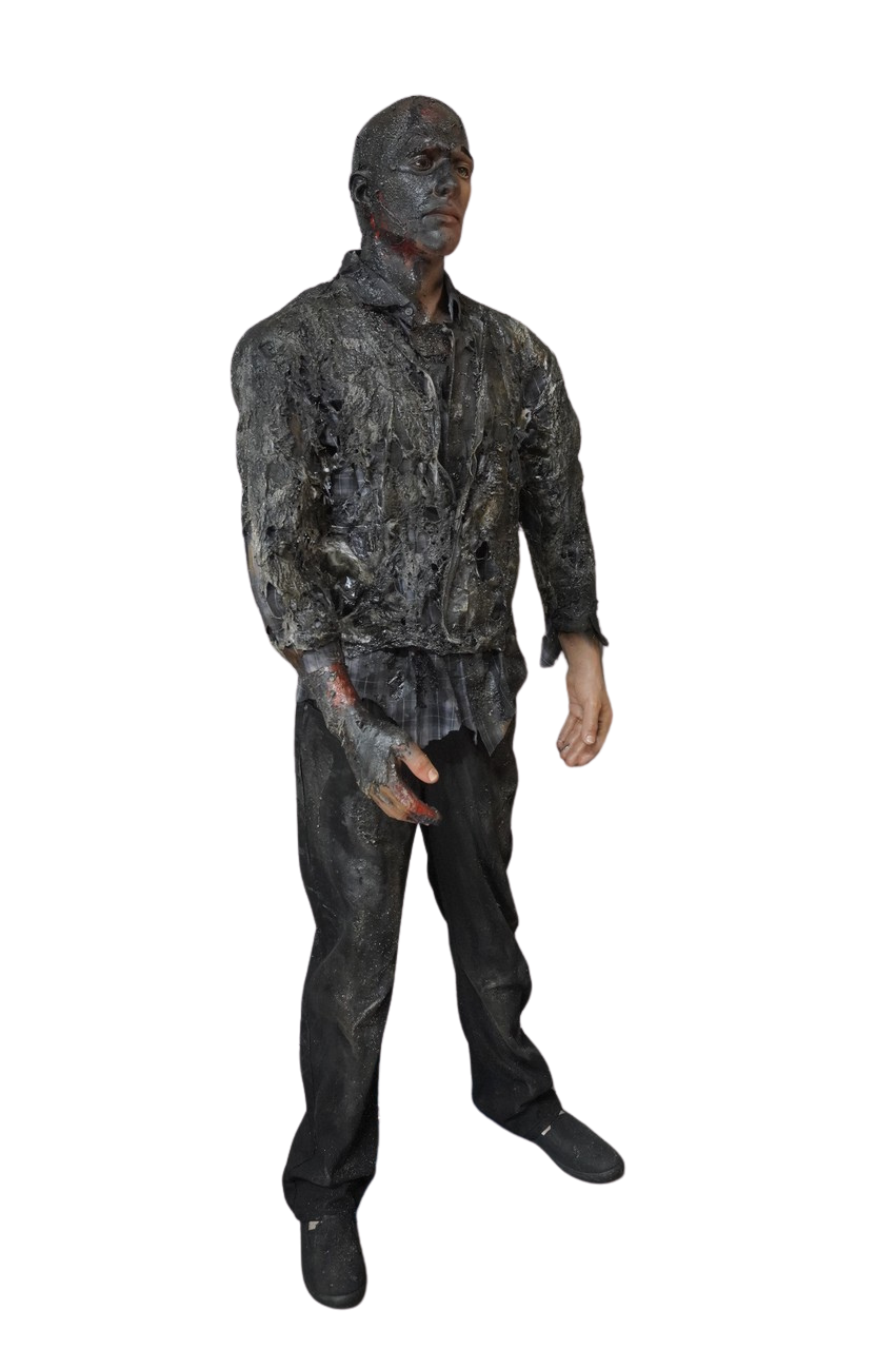 Burnt David Figure – Dapper Cadaver Props