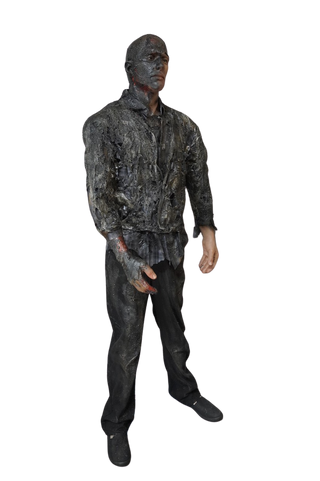 Burnt David Figure
