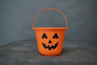 Modern Pumpkin Trick or Treat Bucket