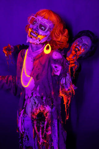 Gory Aunt Molly Standing Body