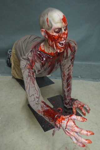 Crawling Zombie Zack Figure