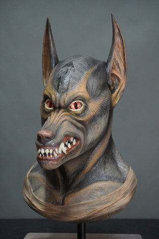 Anubis Wolf Head