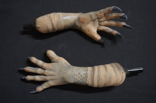 Anubis Wolf Head with Hands