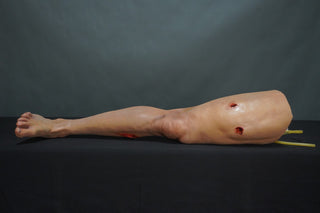 Dura Tourniquet and Wound Packing Jack Leg with Optional Blood Tubing