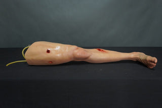 Dura Tourniquet and Wound Packing Jack Leg with Optional Blood Tubing