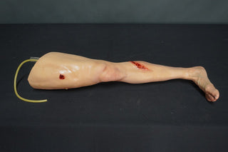Dura Tourniquet and Wound Packing Jack Leg with Optional Blood Tubing