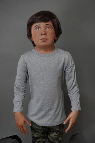 Poseable Boy Toddler Figure