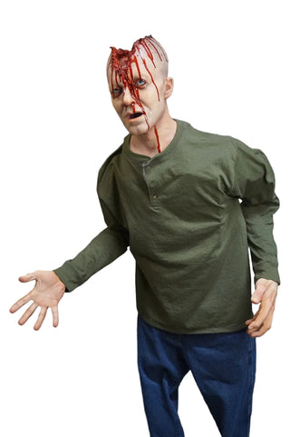 Split Head Henry Staggering PVC Animatronic