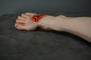 Gunshot Nick Half Legs with Exposed Bones