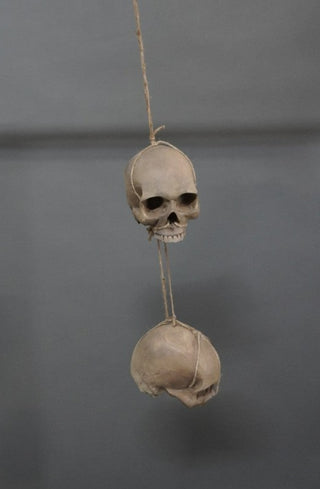 Hanging Foam Skull 2 Pack