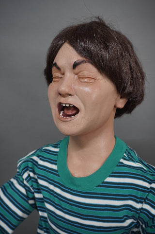 Screaming Boy Child Poseable Figure