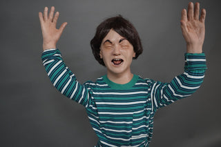 Screaming Boy Child Poseable Figure