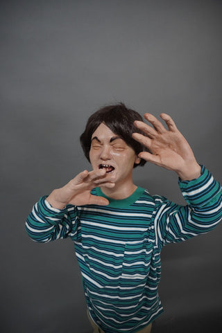 Screaming Boy Child Poseable Figure