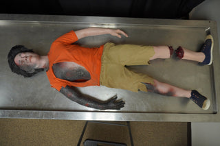 Bomb Boy Body with Closed Eyes