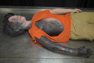 Bomb Boy Body with Closed Eyes